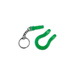 B'oh Shackle Screw Pin Key Chain in Slime Green Pin and Body