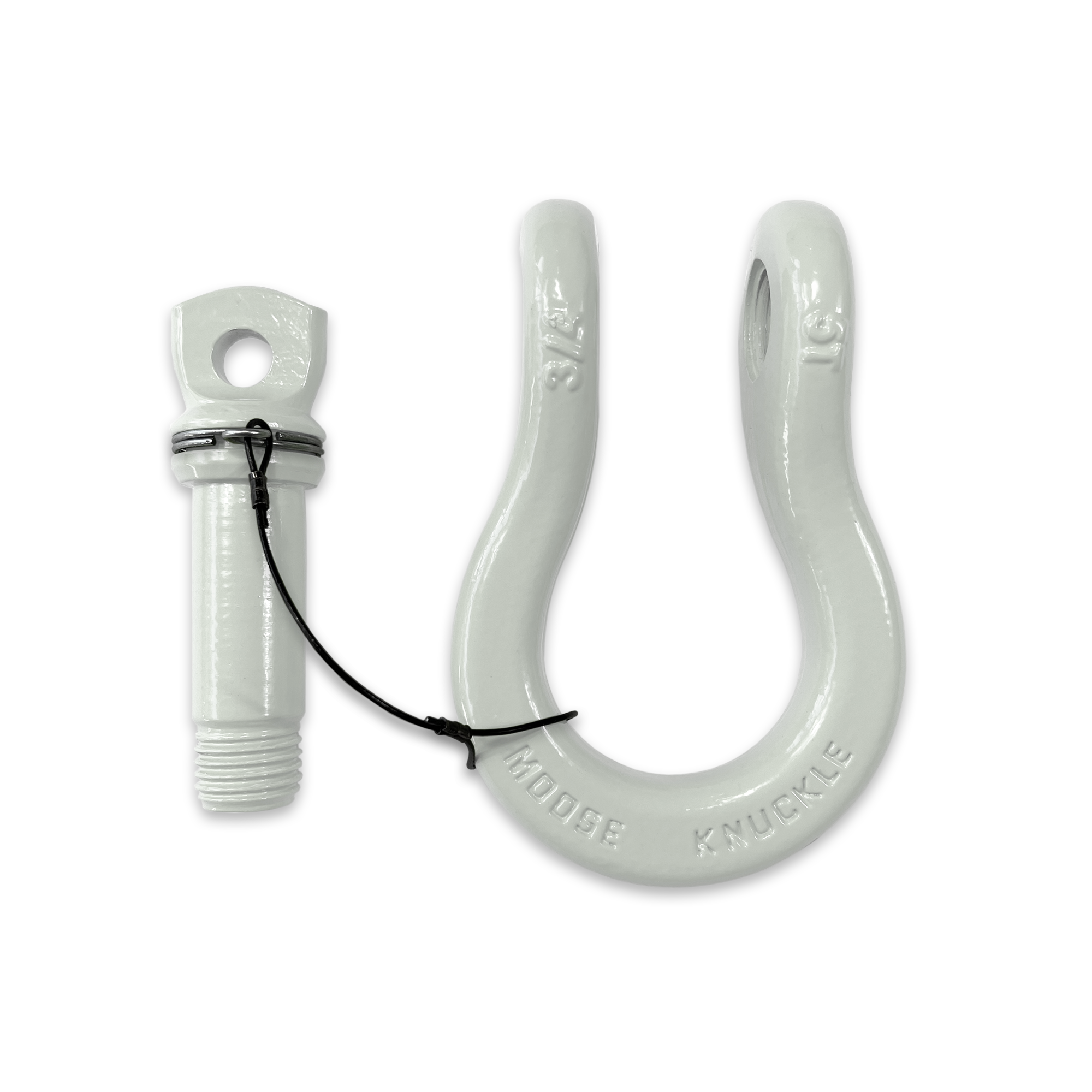 B'oh Spin Pin Shackle 3/4 (White) Pin and Body