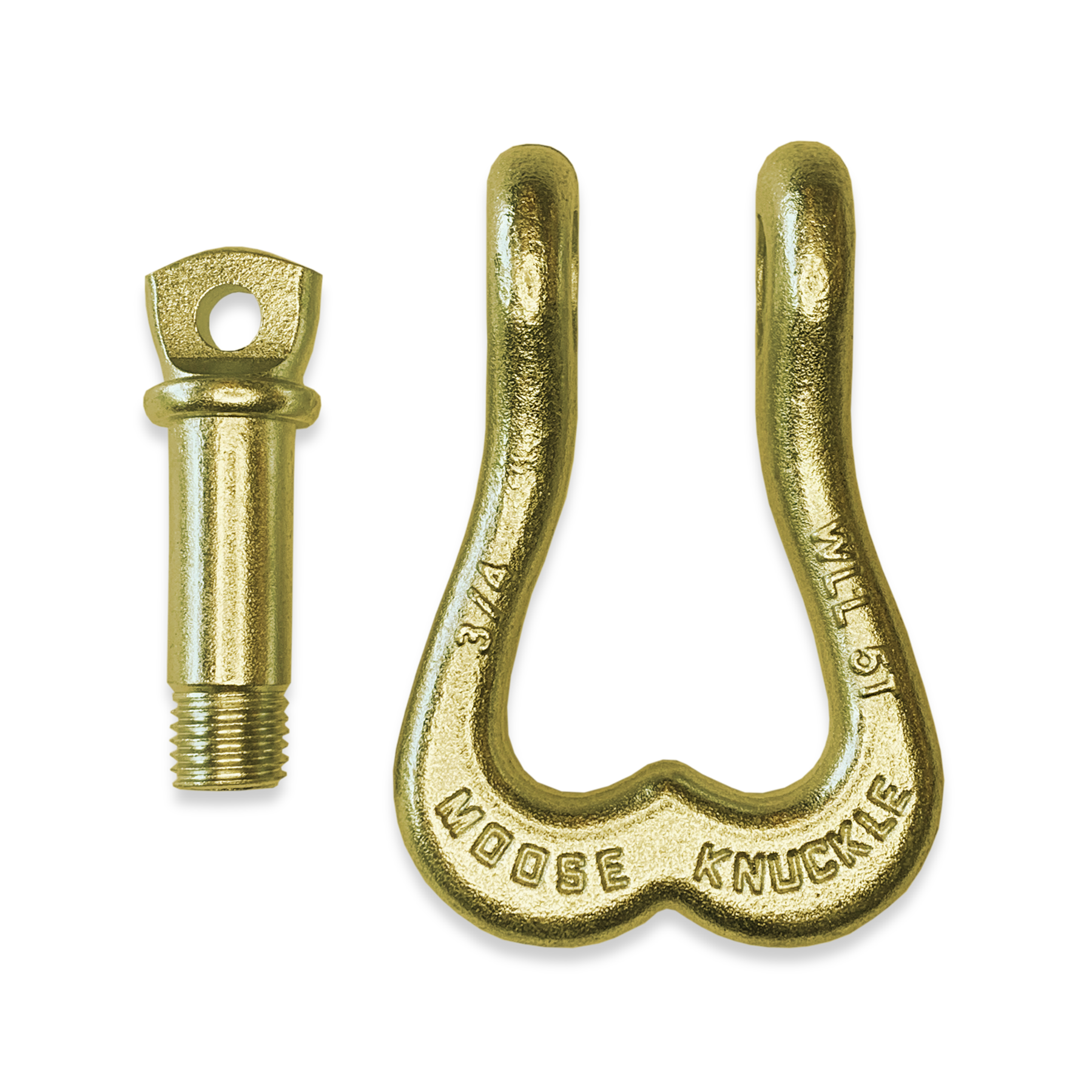 Moose Knuckle XL Brass Knuckle Heavy Duty Extra Strong Patent Pending 3/4