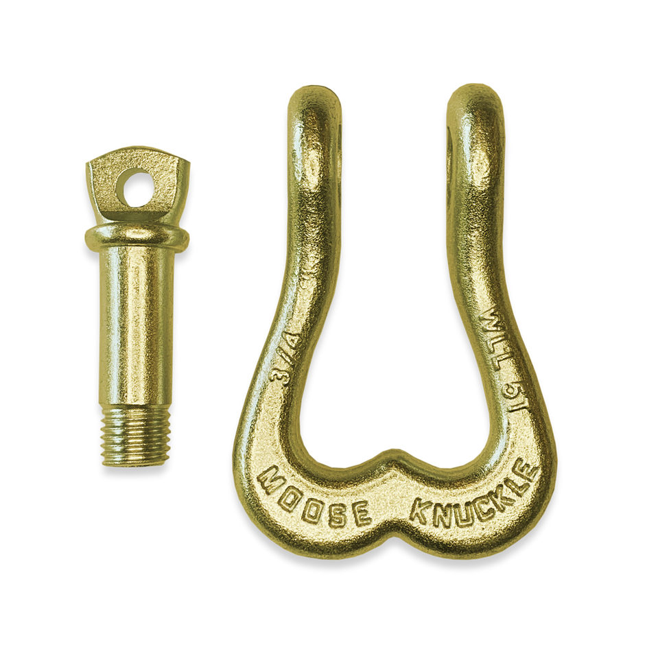 Moose Knuckle XL Brass Knuckle Heavy Duty Extra Strong Patent Pending 3/4