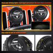 (2pcs/set) 7 Inch Round LED Driving Light Black Cover Light Shield Cover