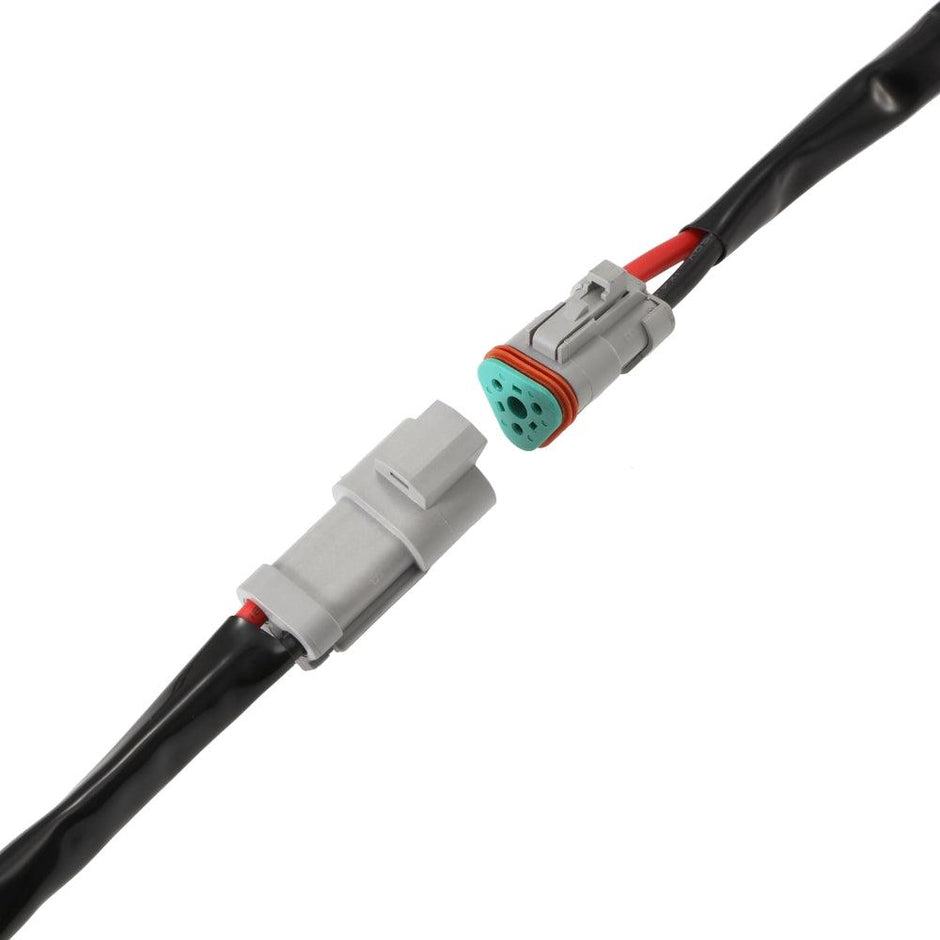 8-LED Pod Light Power Wiring Harness Kit with 3 PIN DT Plug