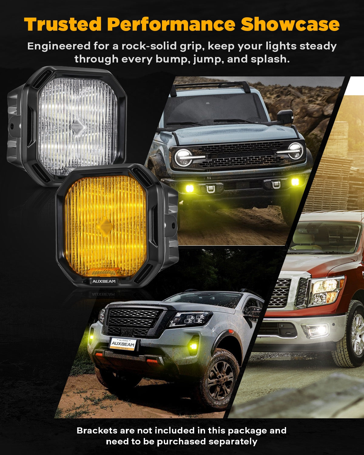 Color Play Series 3 Inch LED Fog Light Kit For Honda Accord/Honda CR-V/Honda CR-Z/Honda Civic