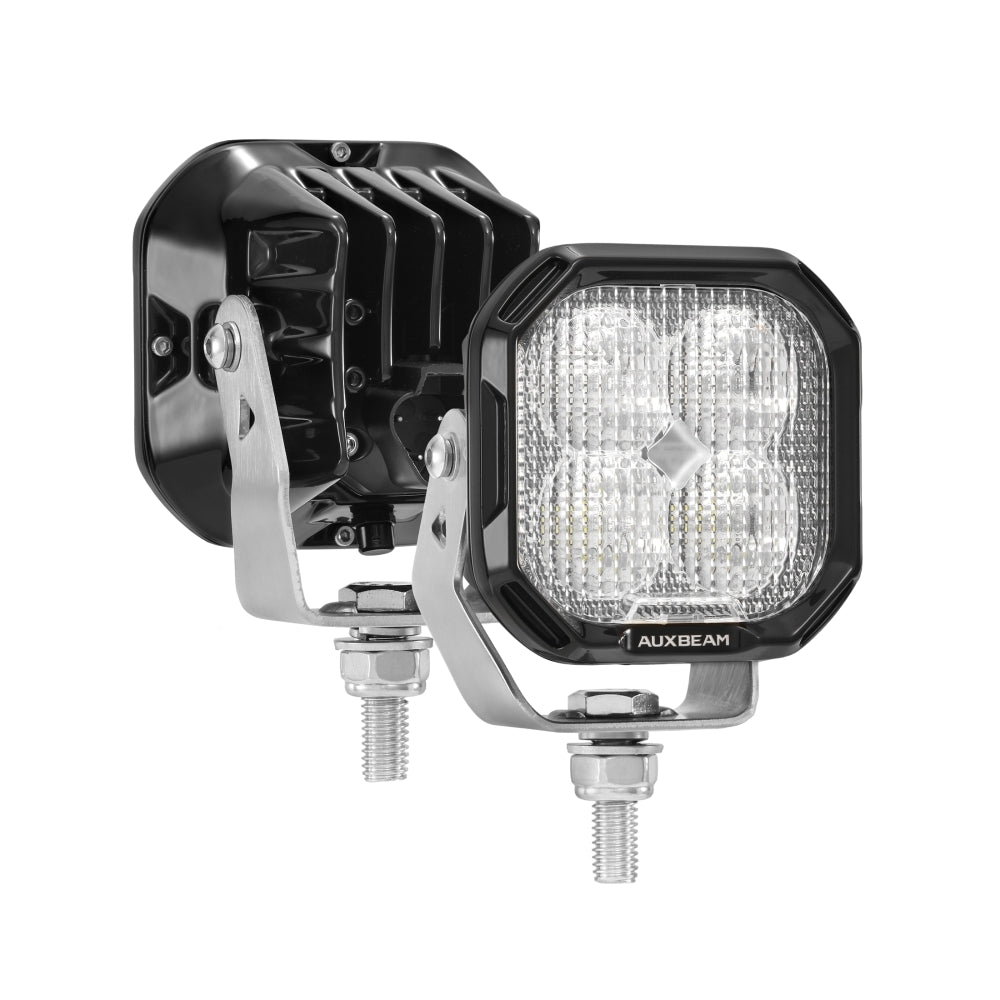 Color Play Series 3 Inch 116W RGB LED Pod Lights Flood Off Road Lights With 8 Backlight Options