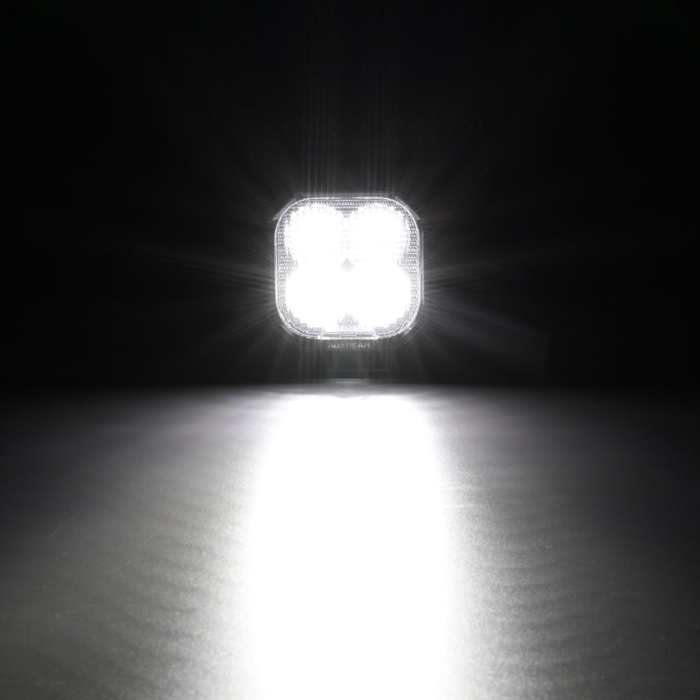 Color Play Series 3 Inch 116W RGB LED Pod Lights Flood Off Road Lights With 8 Backlight Options