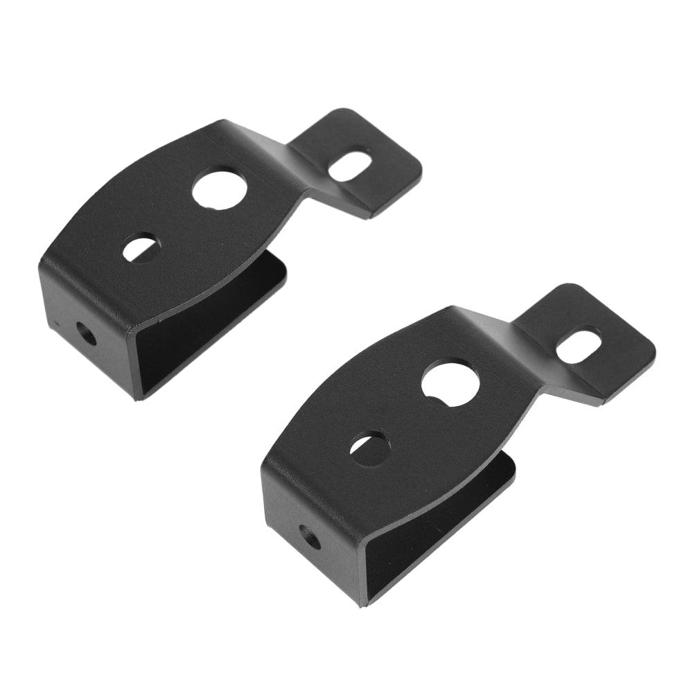 4 Inch 6 Modes White&Amber LED Working Light LED Pods with A-Pillar Mounting Bracket For Ford Bronco 2/4 Door 2021 2022