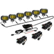 R4 Series | 4 Inch 60W LED Pods Light Flood Beam Amber Light