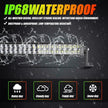 New 22 Inch V-PRO Series Straight RGBW Color Changing Off Road Led Light Bar