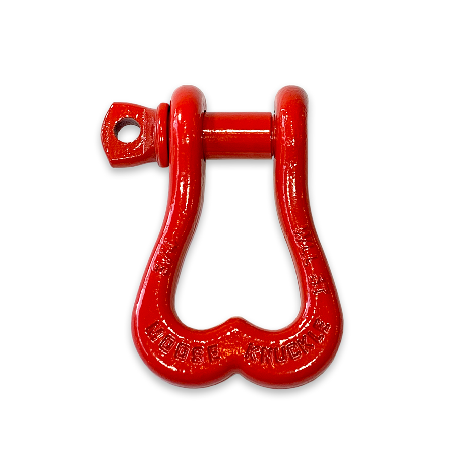 Moose Knuckle XL Flame Red D-Ring 3/4