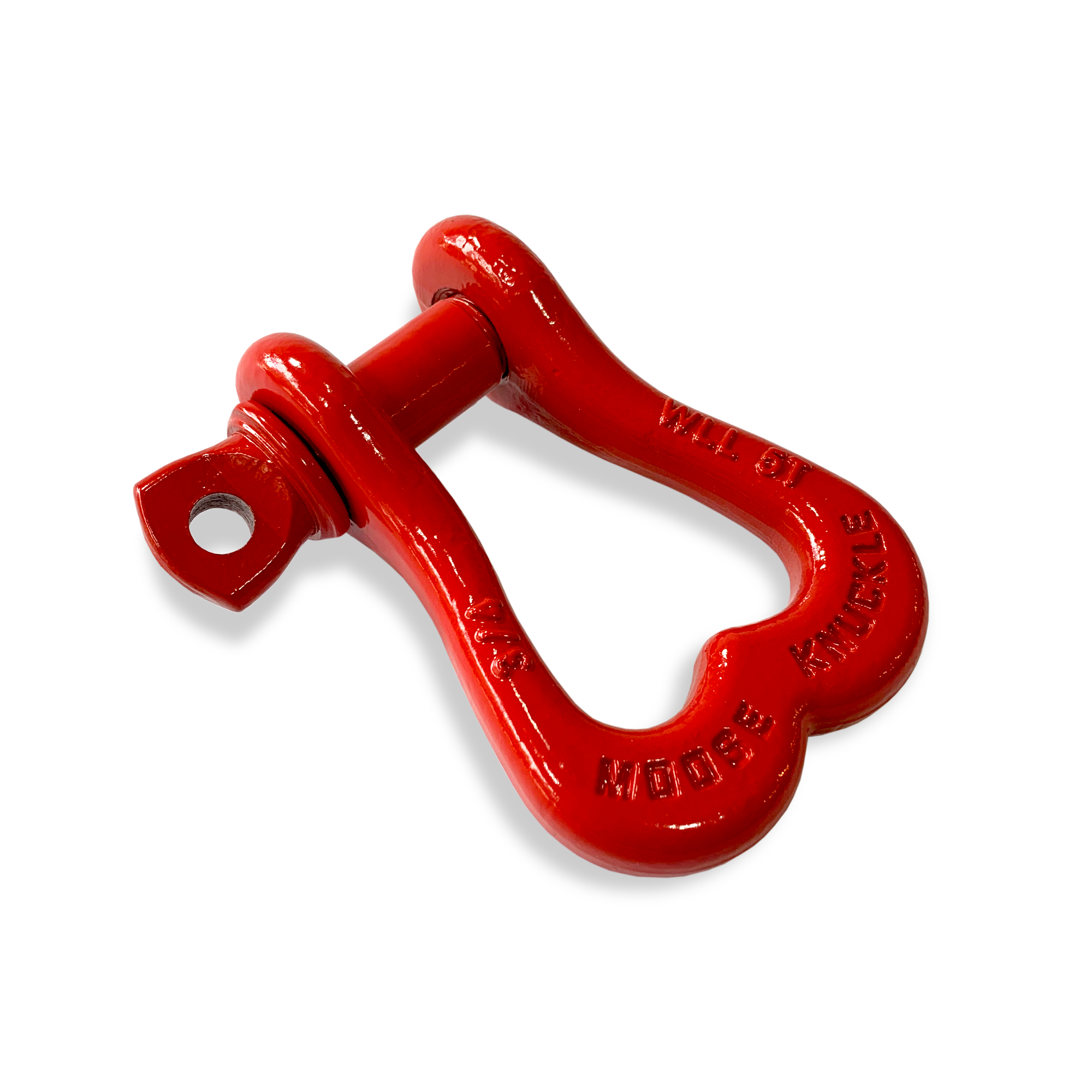 Moose Knuckle XL Flame Red Bow D-Ring 3/4