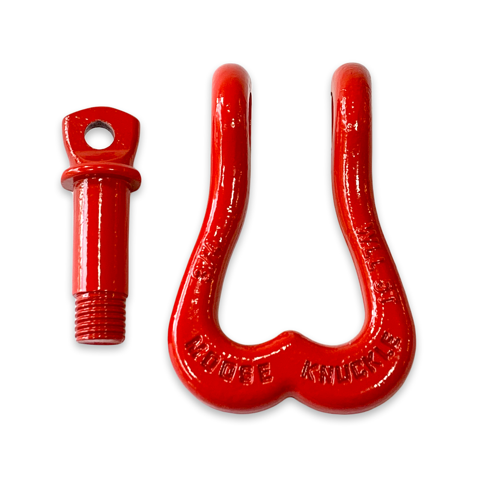 Moose Knuckle XL Flame Red Heavy Duty Extra Strong Patent Pending 3/4