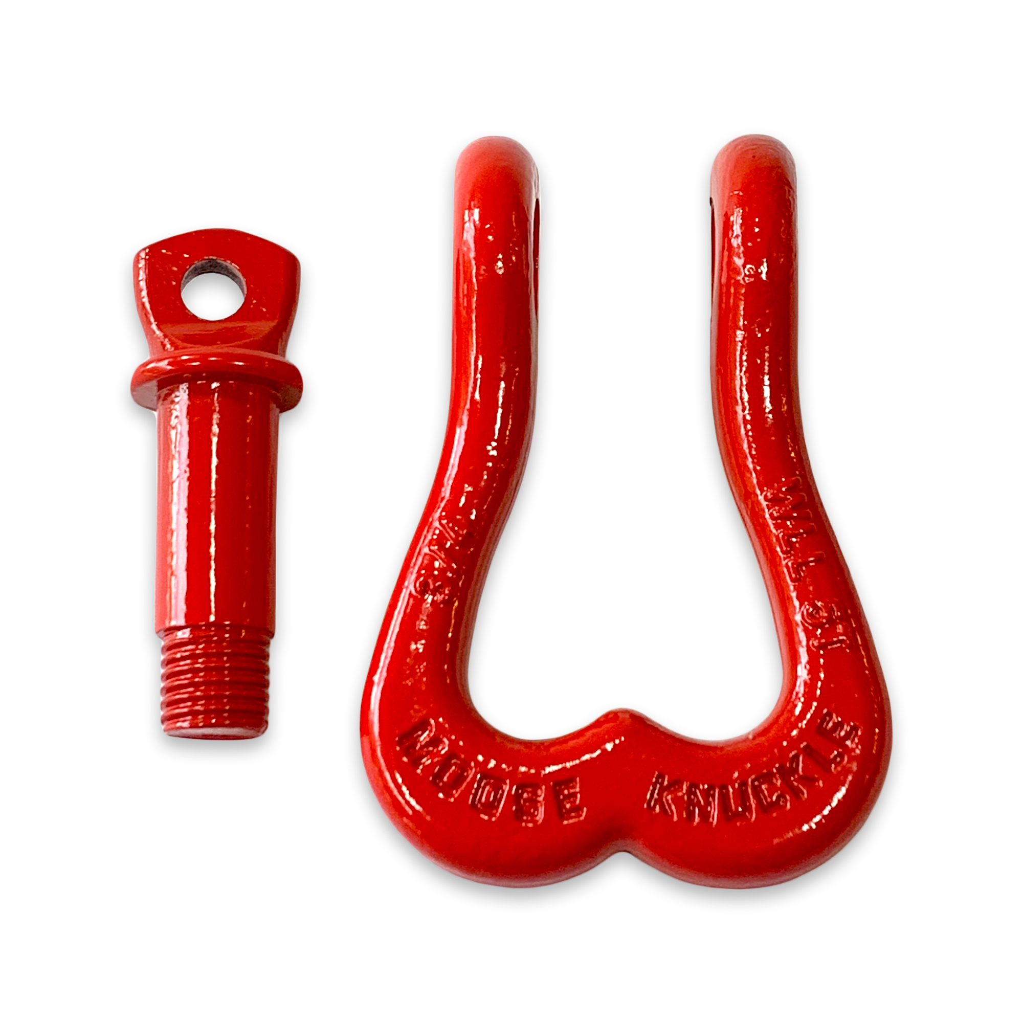 Moose Knuckle XL Flame Red Heavy Duty Extra Strong Patent Pending 3/4