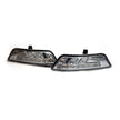 Ford 15-17 Mustang Front Lower Bumper Corner Mounted White LED Running Light & Amber LED Turn Signal - Clear Lens