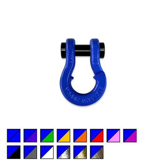 Jowl 1/2 inch SxS Split Shackle in Blue Balls