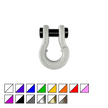 Jowl 1/2 inch SxS Split Shackle in Pure White Front