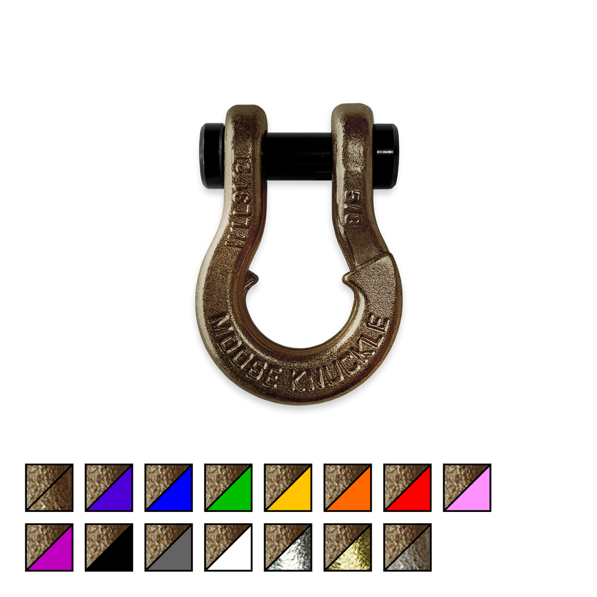 Jowl SxS Recovery Split Shackle 5/8 Buff Bronze