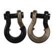 Moose Knuckle's Jowl Recovery Split Shackle 3/4 in Black Hole and Buff Bronze Combo