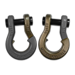 Moose Knuckle's Jowl Recovery Split Shackle 3/4 in Gun Gray and Buff Bronze Combo
