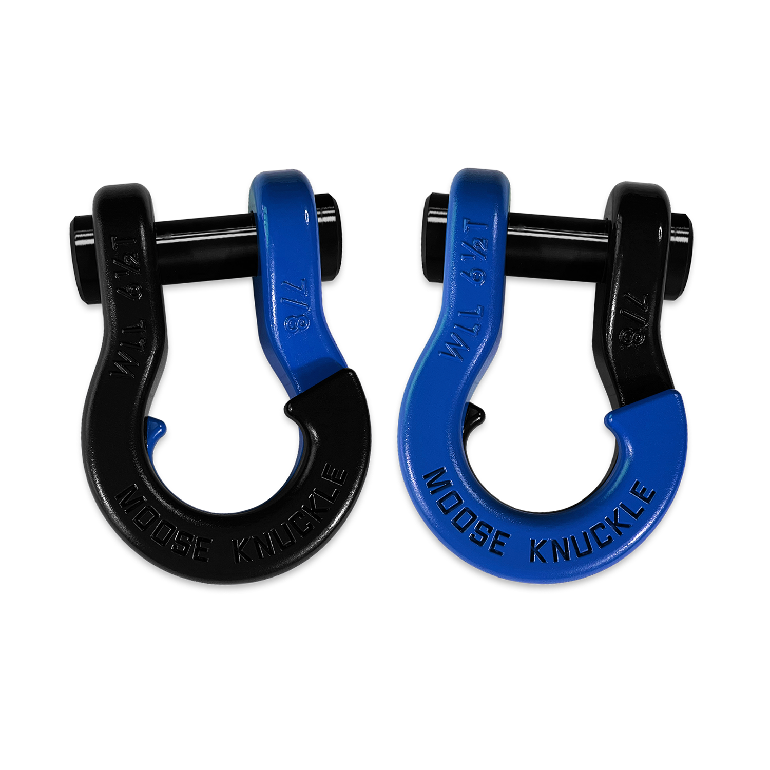 Jowl Recovery Split Shackle 7/8 (Black Hole and Blue Balls)