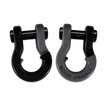 Jowl Recovery Split Shackle 7/8 (Black Hole and Gun Gray)