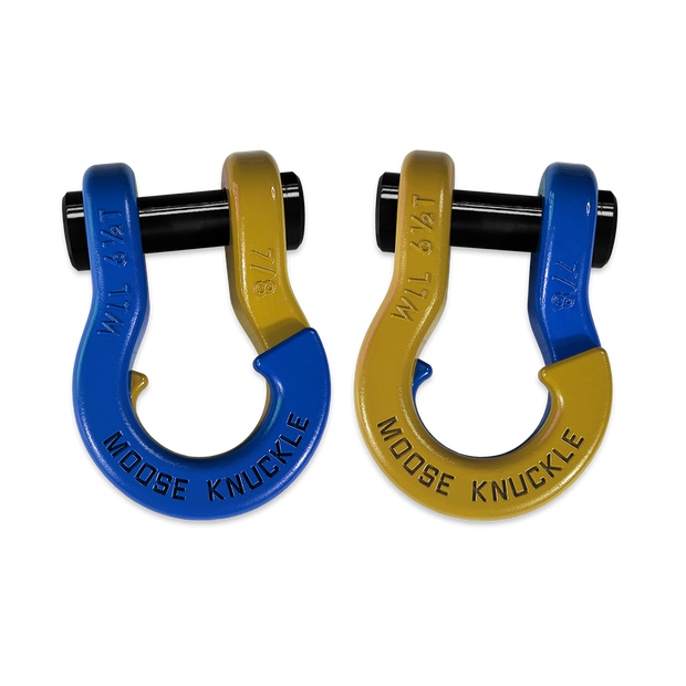 Jowl Recovery Split Shackle 7/8 (Blue Balls and Detonator Yellow)
