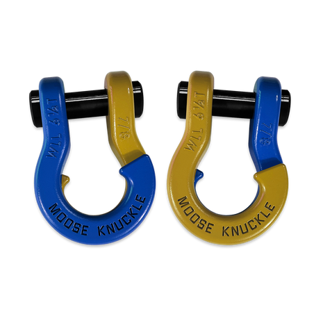 Jowl Recovery Split Shackle 7/8 (Blue Balls and Detonator Yellow)