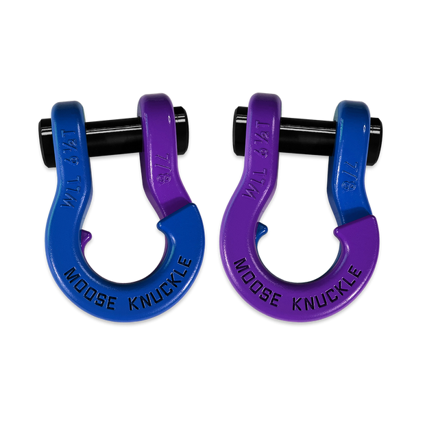 Jowl Recovery Split Shackle 7/8 (Blue Balls and Grape Escape)