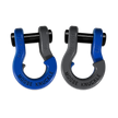 Jowl Recovery Split Shackle 7/8 (Blue Balls and Gun Gray)