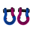 Jowl Recovery Split Shackle 7/8 (Blue Balls and Pogo Pink)