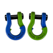 Jowl Recovery Split Shackle 7/8 (Blue Balls and Sublime Green)