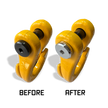 Jowl 3/4 split shackle cap screws