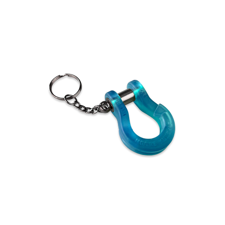Jowl Split Shackle Key Chain (Light Blue)