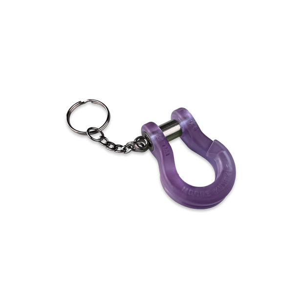 Jowl Split Shackle Key Chain (purple)