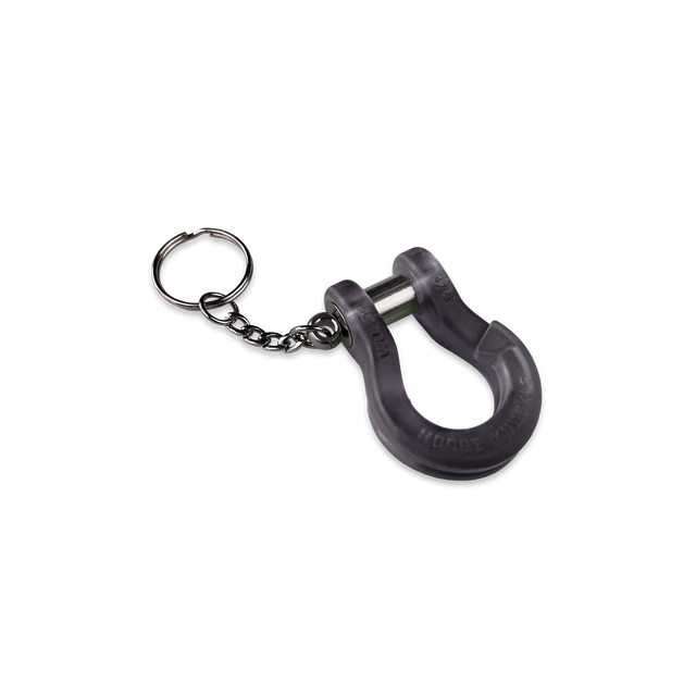 Jowl Split Shackle Key Chain (Black)
