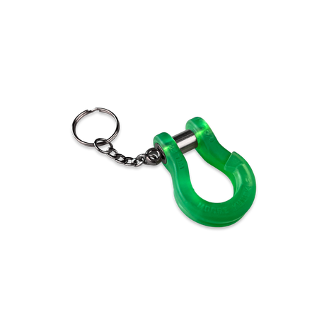 Jowl Split Shackle Key Chain (Green)