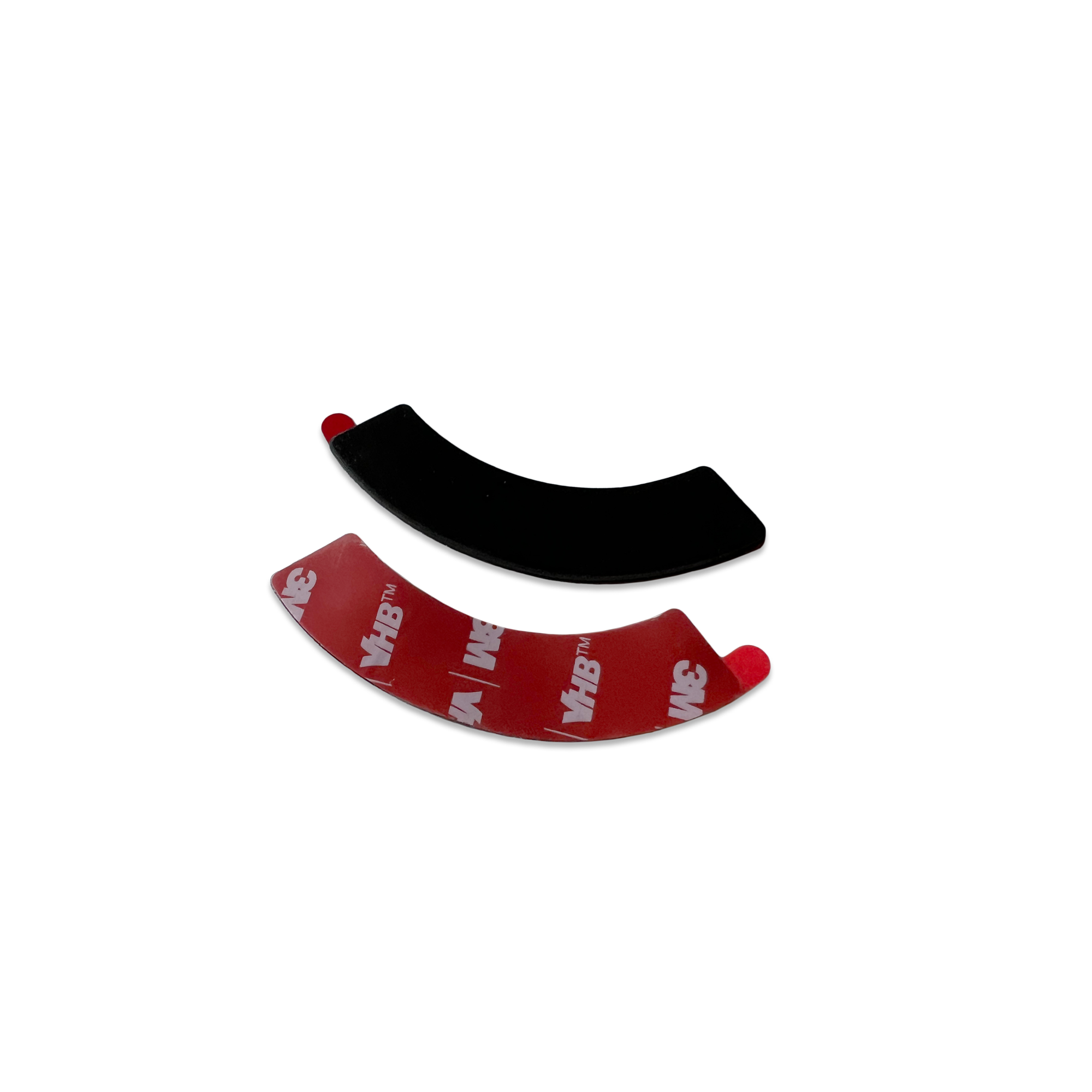 Jowl split recovery shackle anti-chatter pads for 1/2 split shackle