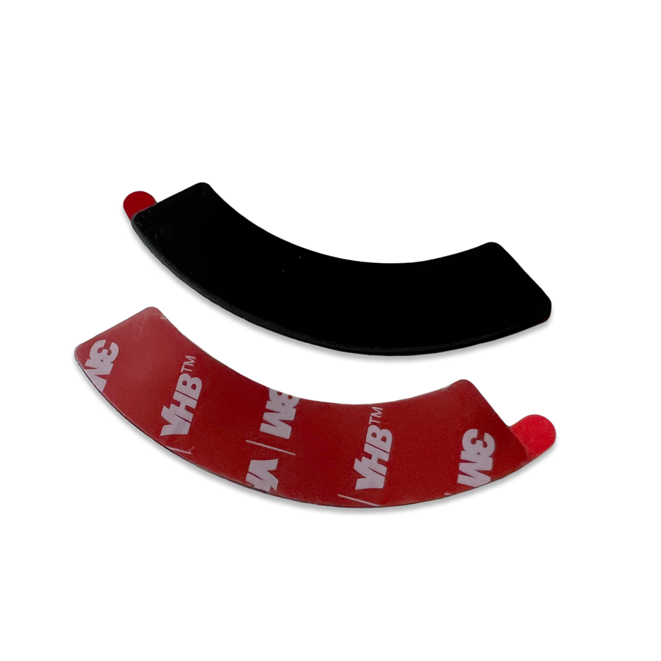 Jowl split recovery shackle anti-chatter pads  for 7/8 offroad shackle