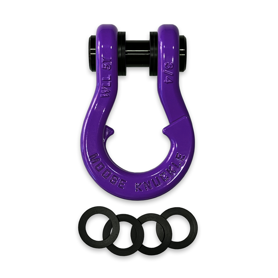 Jowl Recovery Split Shackle 3/4 (Grape Escape) Washers