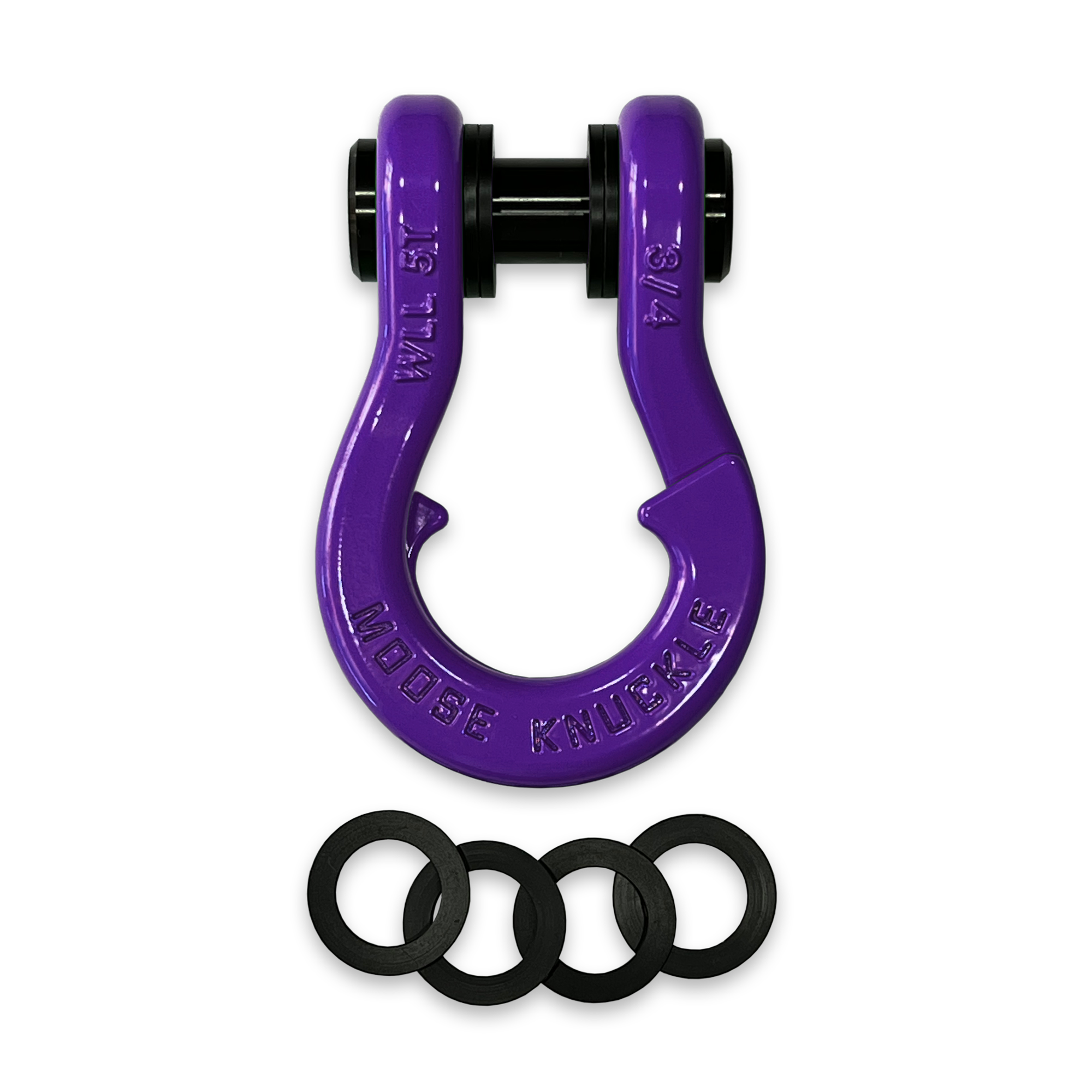 Jowl Recovery Split Shackle 3/4 (Grape Escape) Washers