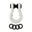 Jowl Recovery Split Shackle 3/4 (Pure White) Washers
