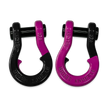 Moose Knuckle's Jowl Recovery Split Shackle 3/4 in Black Hole and Pogo Pink Combo