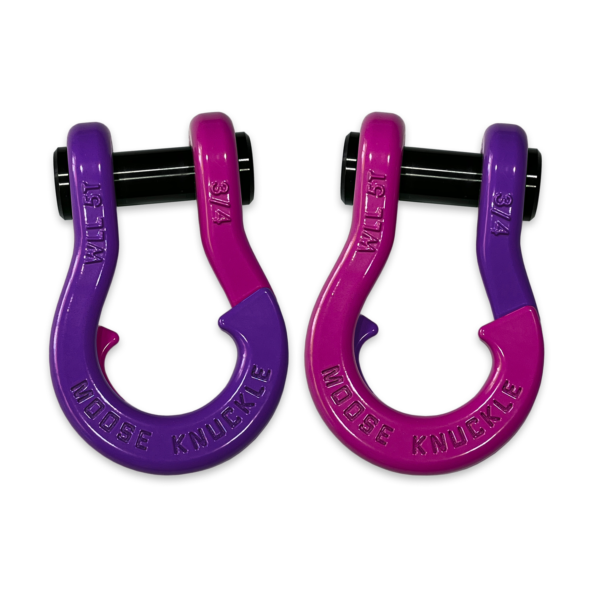 Jowl Recovery Split Shackle 3/4 (Grape Escape and Pogo Pink)