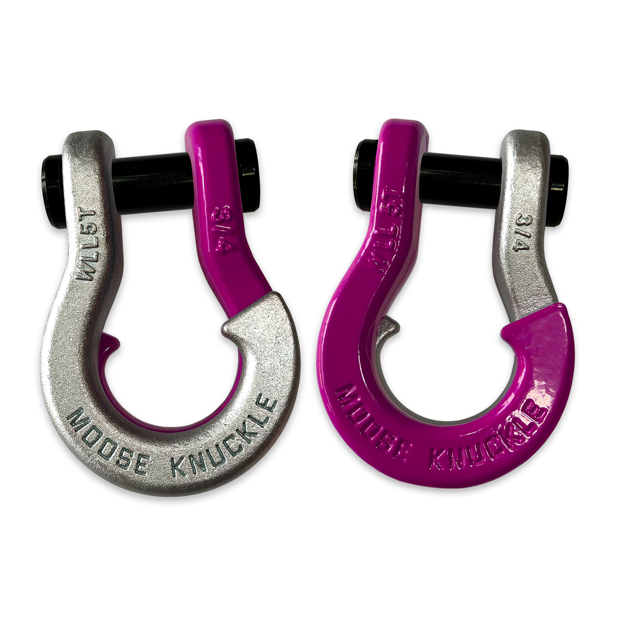 Jowl Galvanized Recovery Shackle (Nice Gal and Pogo Pink Combo)