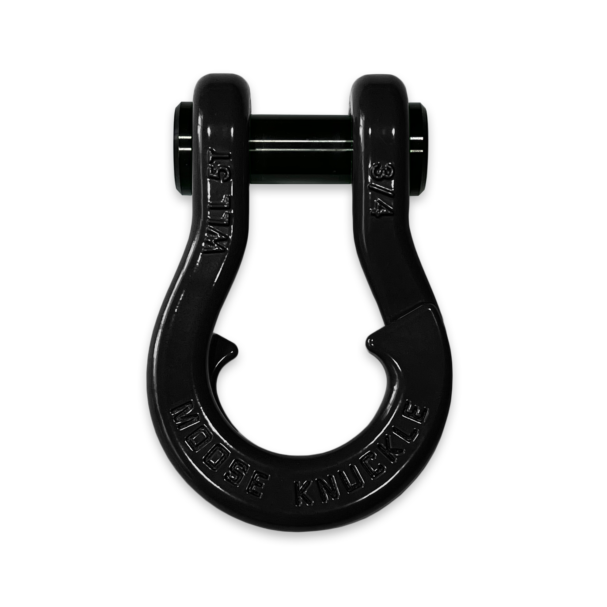 Moose Knuckle's Jowl Recovery Split Shackle 3/4 in Black Hole