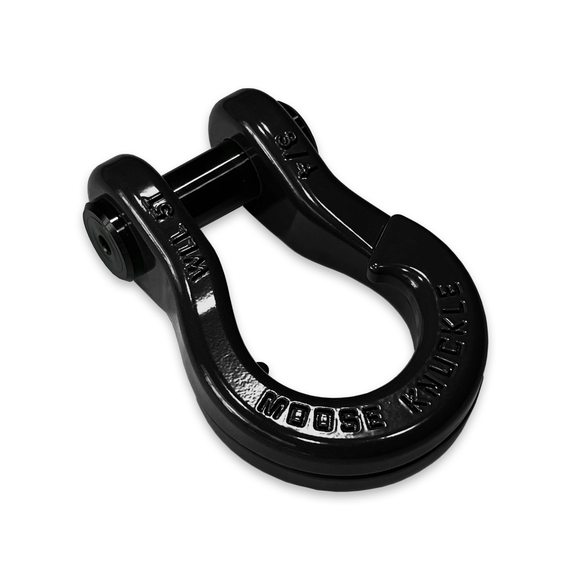 Moose Knuckle's Jowl Recovery Split Shackle 3/4 in Black Hole