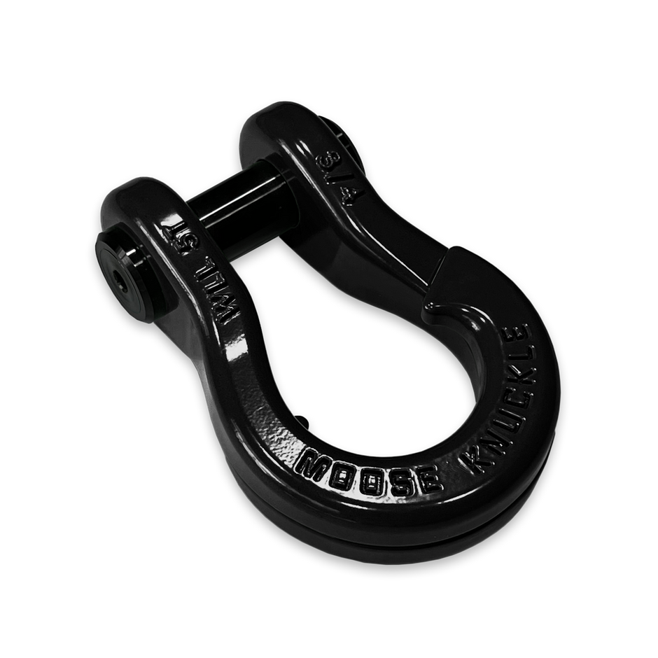 Moose Knuckle's Jowl Recovery Split Shackle 3/4 in Black Hole