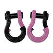 Moose Knuckle's Jowl Recovery Split Shackle 3/4 in Black Hole and Pretty Pink Combo