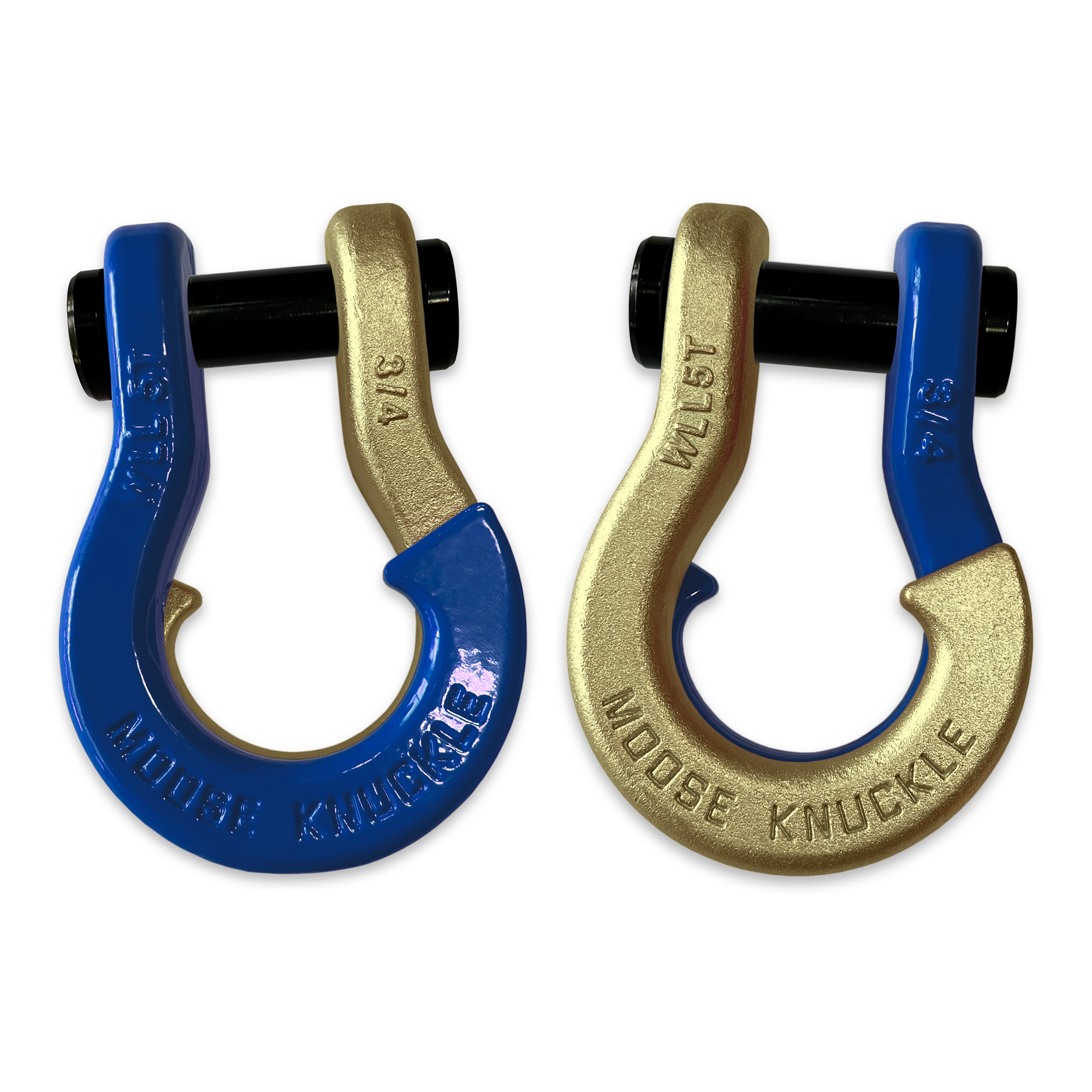 Jowl Shackle Blue Balls and Brass Knuckle Combo