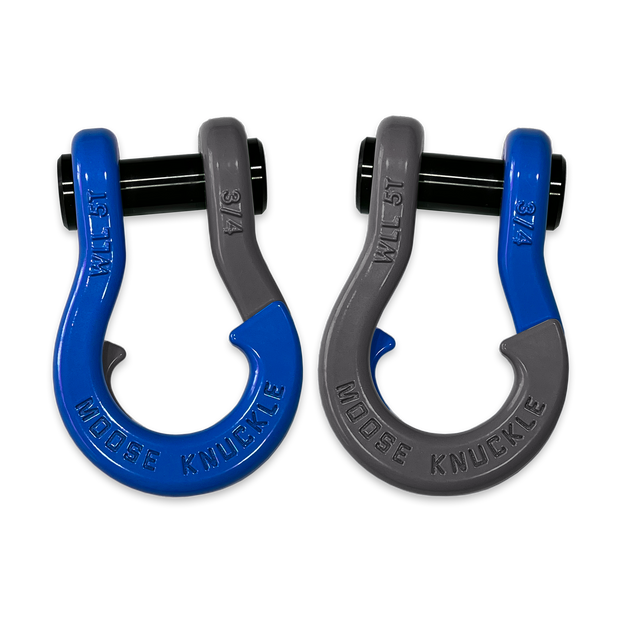 Jowl Shackle Blue Balls and Gun Gray Combo