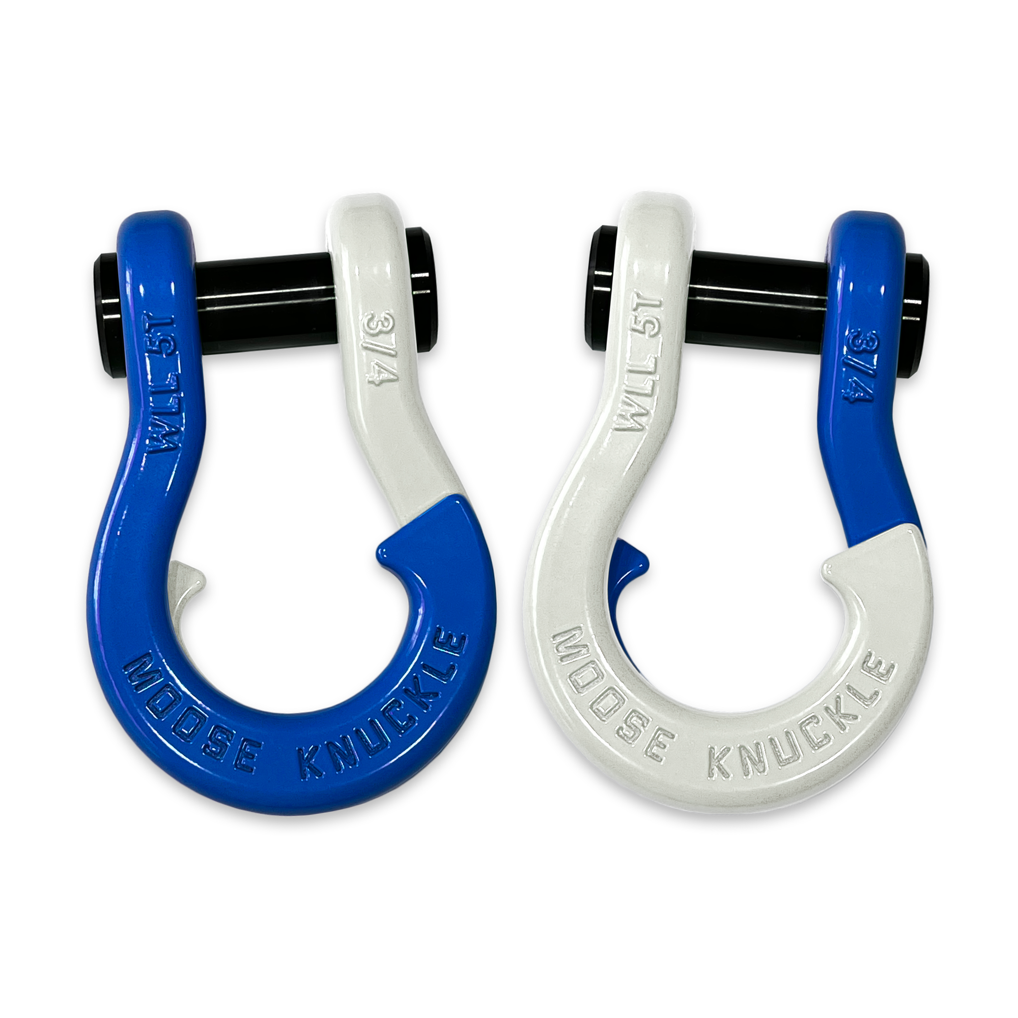 Jowl Shackle Blue Balls and Pure White Combo